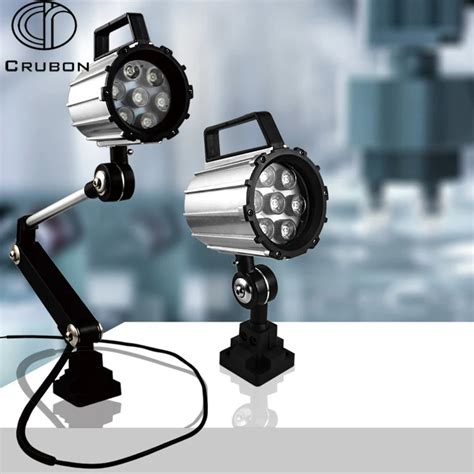 cnc machine led work light|flexible work light machine mounted.